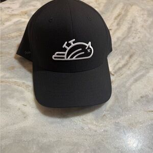 Bad Birdie Black Hat with White Logo